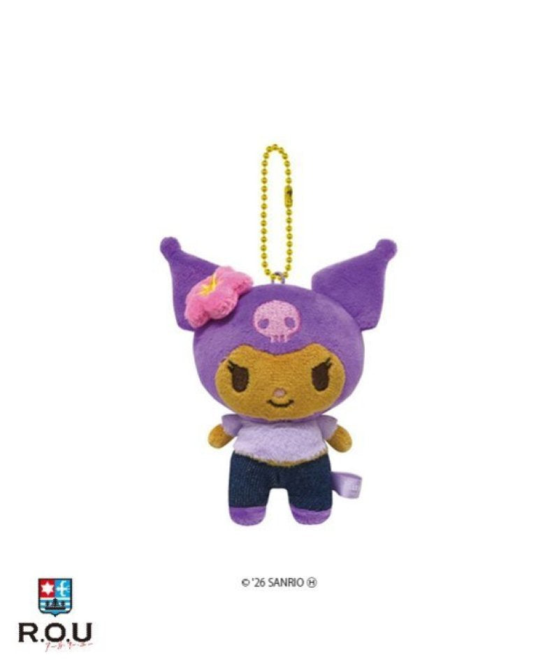 Sanrio Characters 曬黑系列 公仔掛飾 Tanned Summer Plush Charm (Hello Kitty/ Kuromi/ Cinnamoroll/ My Melody) - TOYZHOLIC