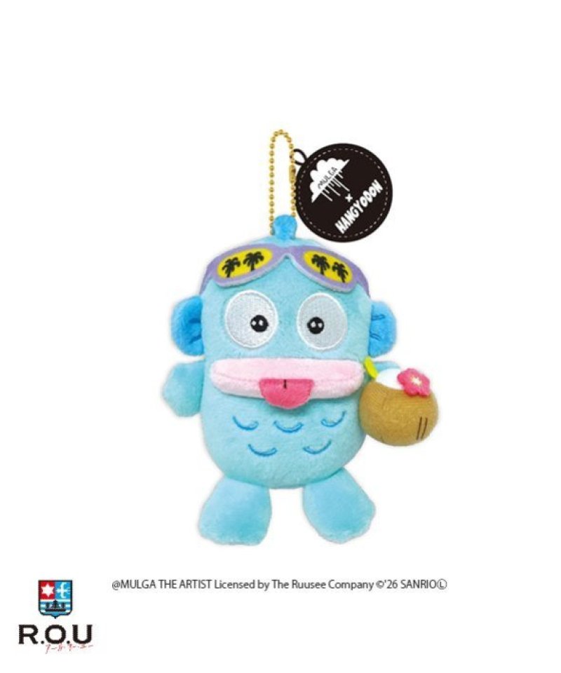 Sanrio Characters x Mulga The Artist 聯乘 公仔掛飾 Hip-hop Rapper Plush Charm - TOYZHOLIC