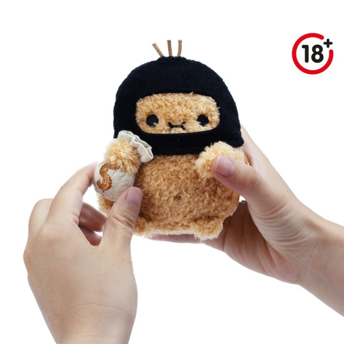 售價$245「第二批$0 預購 Pre-Order」NOODOLL 賊仔薯仔 公仔 Robber Ricespud Mini Sitting Plush Toy - TOYZHOLIC