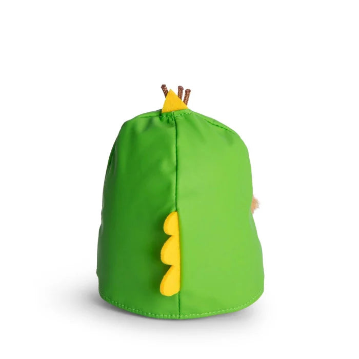 NOODOLL 綠色恐龍雨褸薯仔 公仔 Dino Boots - Green Raincoat Ricespud Mini Sitting Plush Toy - TOYZHOLIC