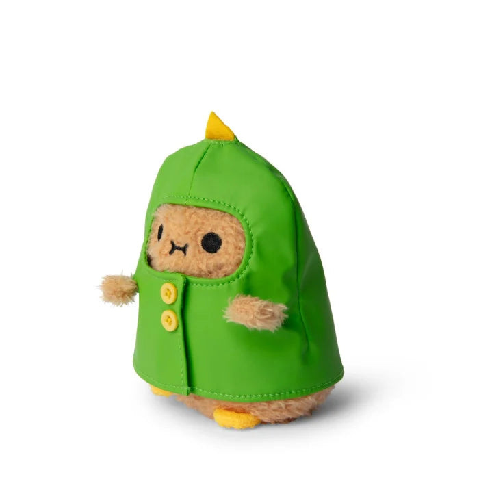 NOODOLL 綠色恐龍雨褸薯仔 公仔 Dino Boots - Green Raincoat Ricespud Mini Sitting Plush Toy - TOYZHOLIC