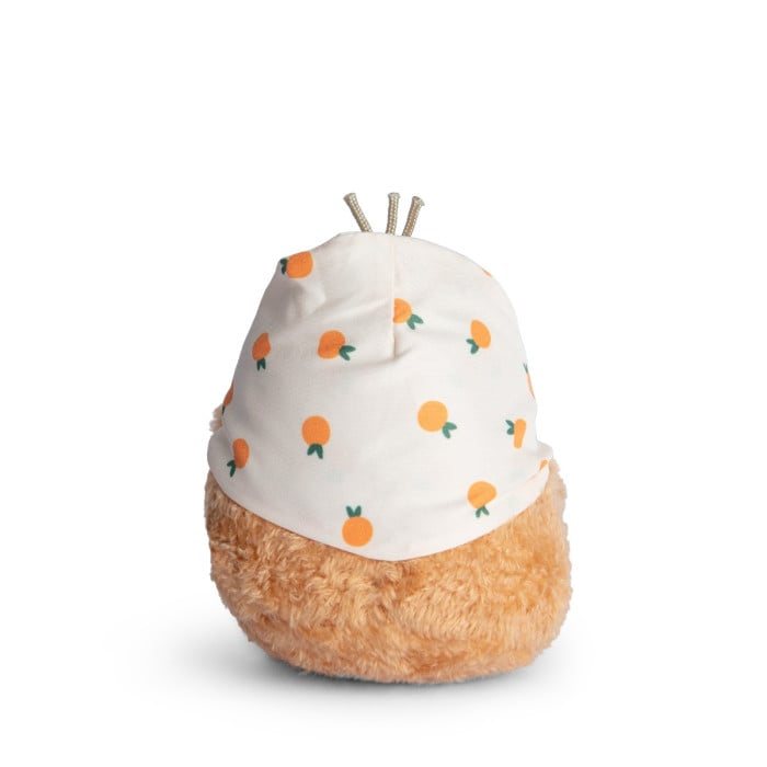 售價$235「$0 預購 Pre-Order」NOODOLL 香橙頭巾婆婆薯仔 公仔 Orange Grandma Ricespud Mini Sitting Plush Toy - TOYZHOLIC