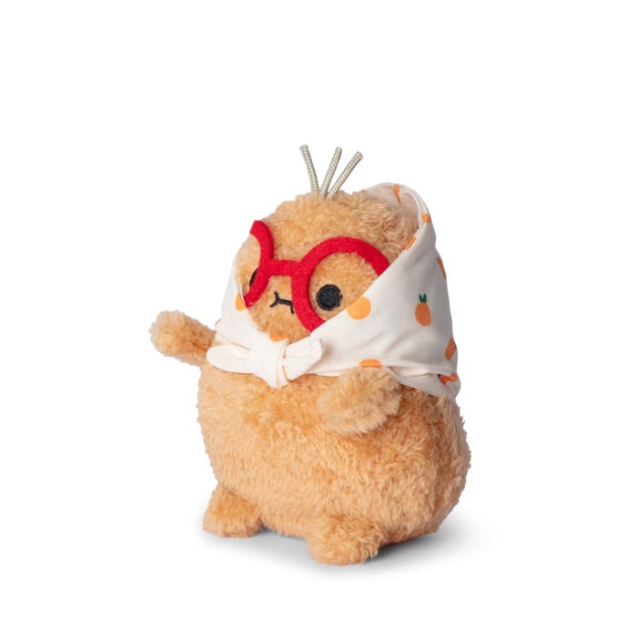售價$235「$0 預購 Pre-Order」NOODOLL 香橙頭巾婆婆薯仔 公仔 Orange Grandma Ricespud Mini Sitting Plush Toy - TOYZHOLIC