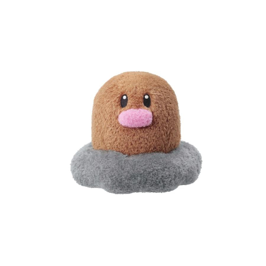 Pokemon Sekiguchi Mokomoko Puchi 軟毛公仔 （百變怪/ 地鼠）Soft Plush（Ditto/ Diglett） - TOYZHOLIC